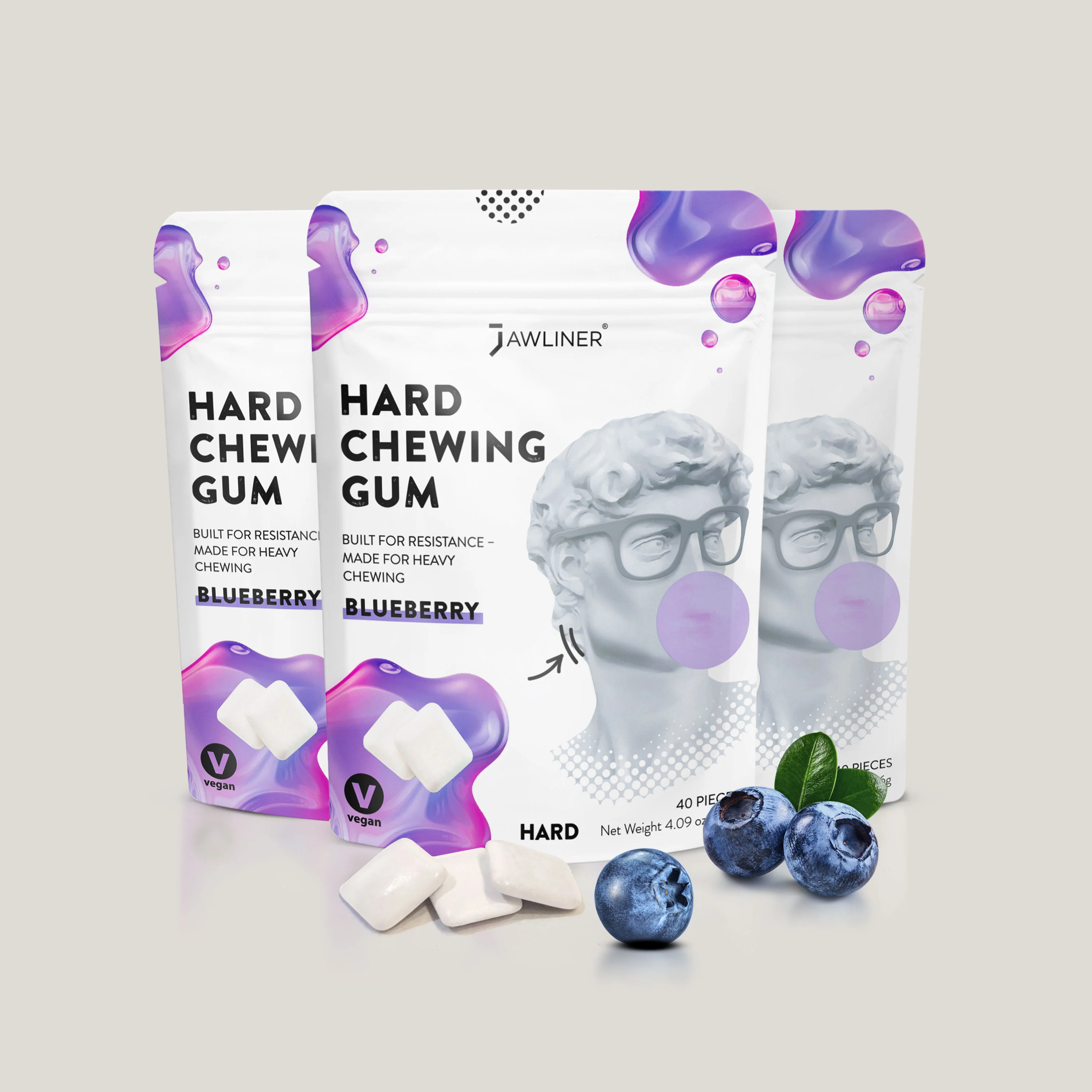 JAWLINER® Chewing Gum Hard - Image 13