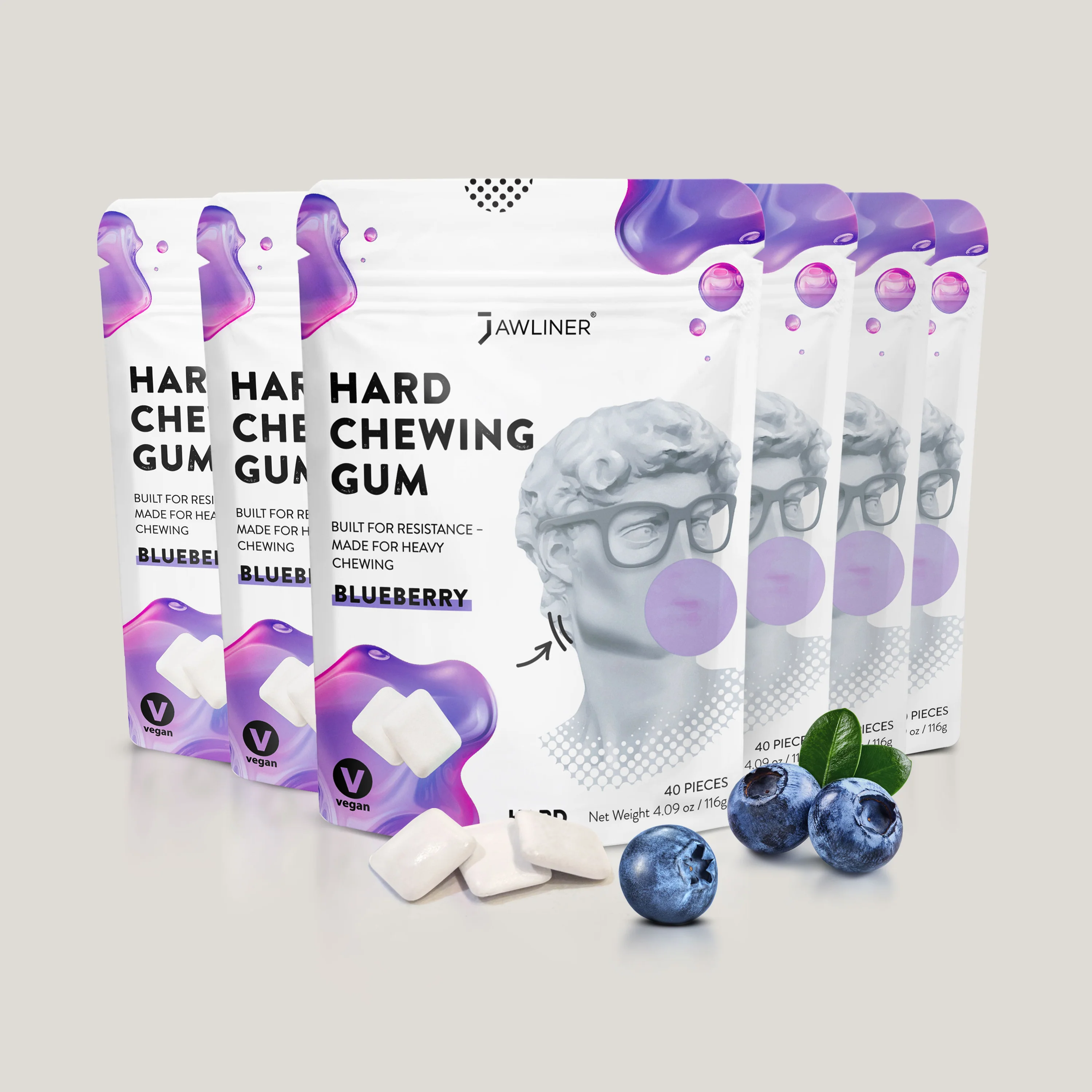 JAWLINER® Chewing Gum Hard - Image 14