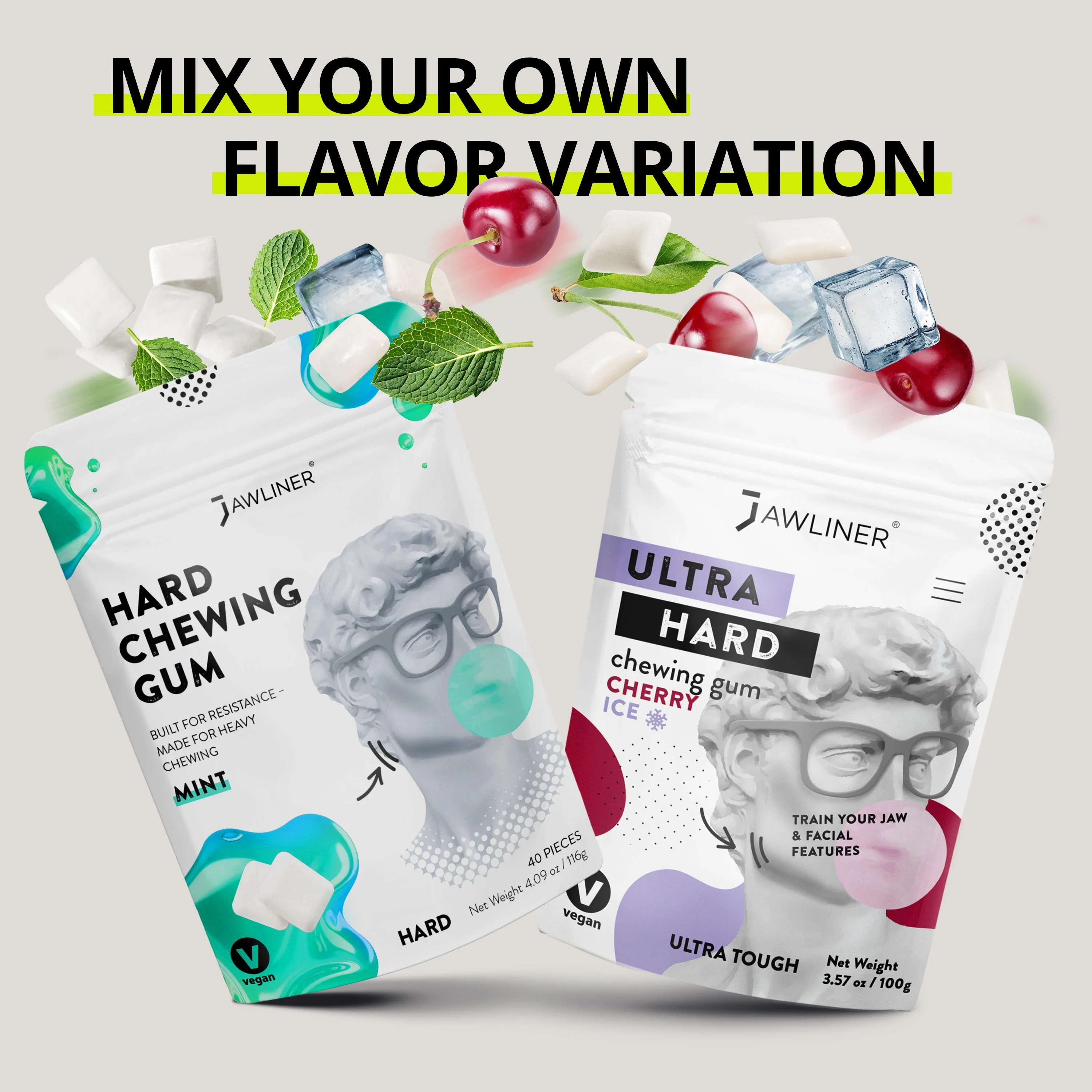 JAWLINER® Chewing Gum Hard - Image 18