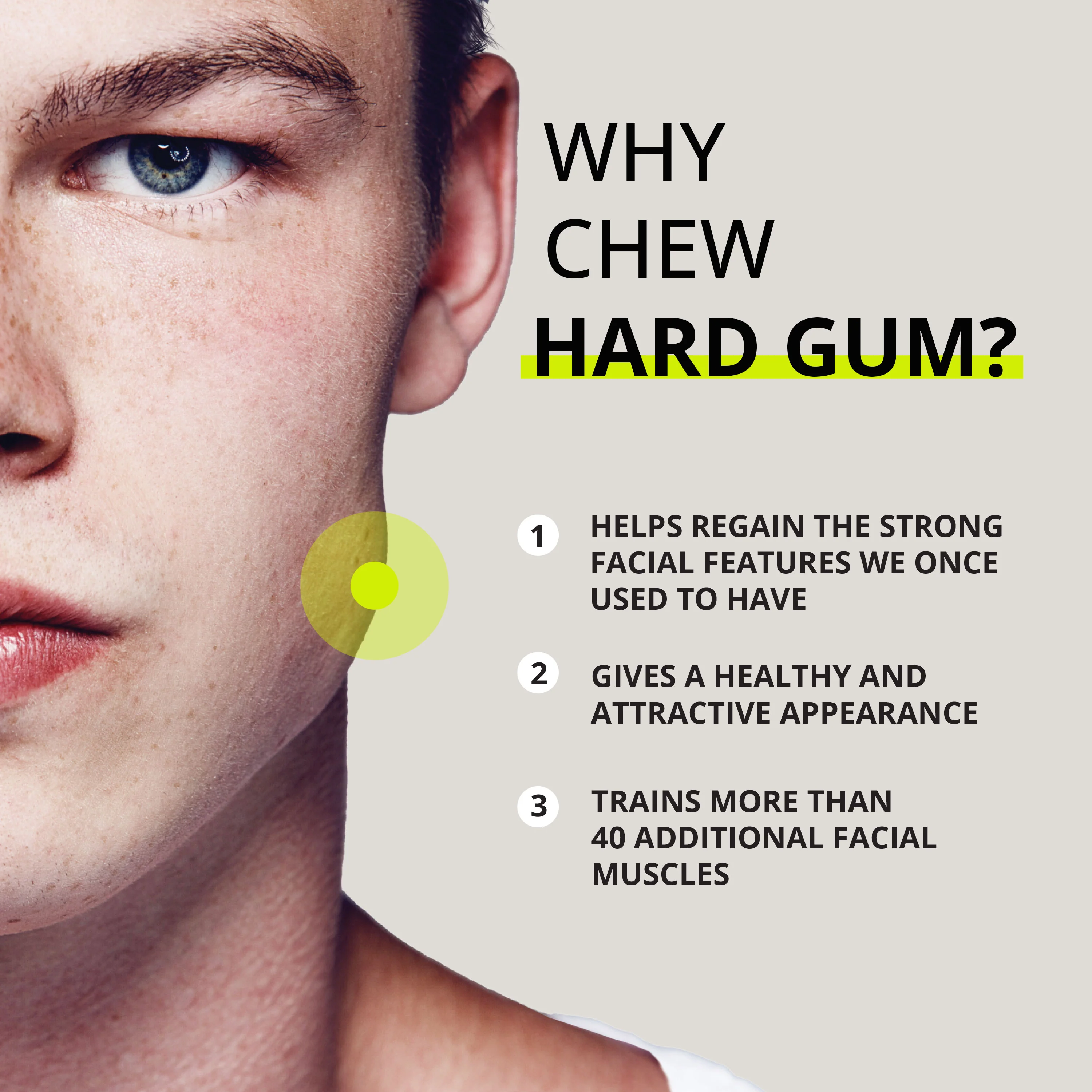 JAWLINER® Chewing Gum Hard - Image 22