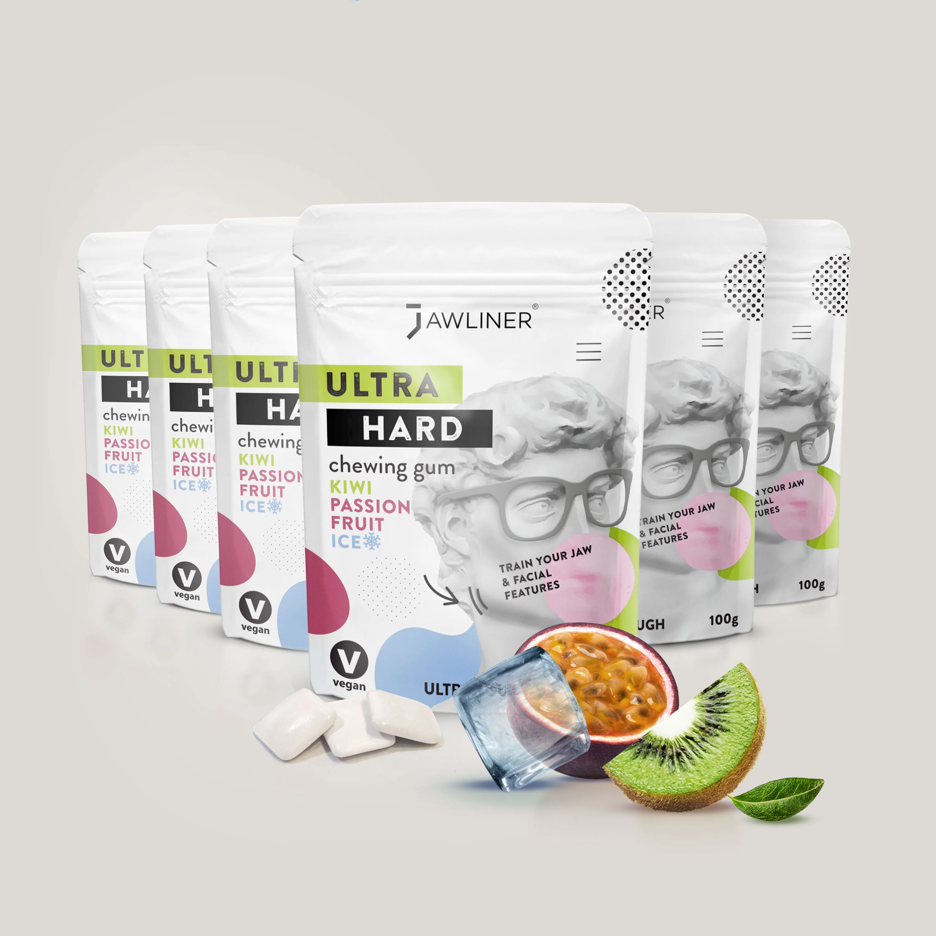 JAWLINER® Chewing Gum Ultra Hard - Image 3