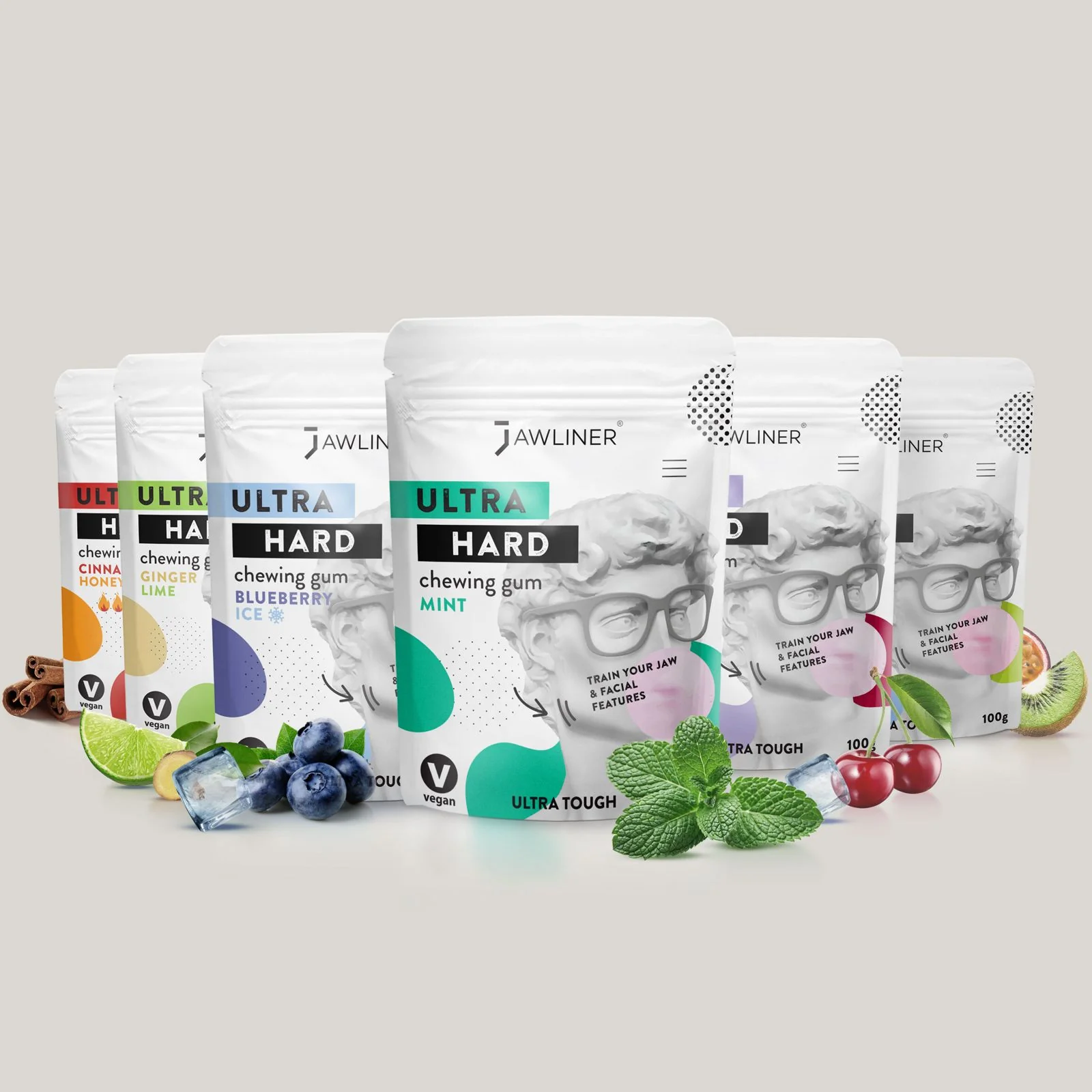 JAWLINER® Chewing Gum Ultra Hard - Image 34