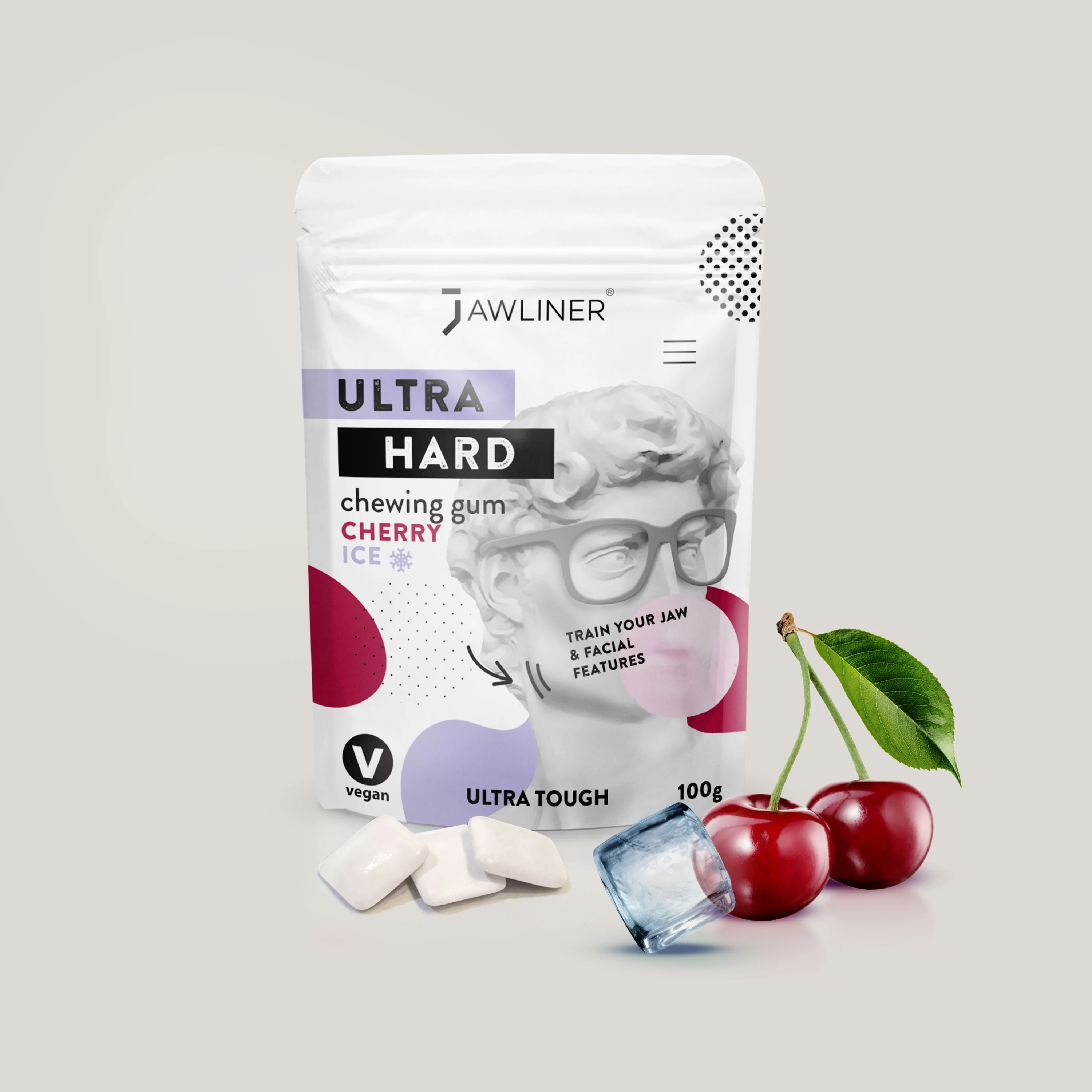 JAWLINER® Chewing Gum Ultra Hard Bundle Pack - Mixed Flavours - Image 23